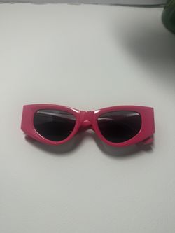 Red Balenciaga Glasses Bold Designer Streetwear Look SEND BEST OFFER 