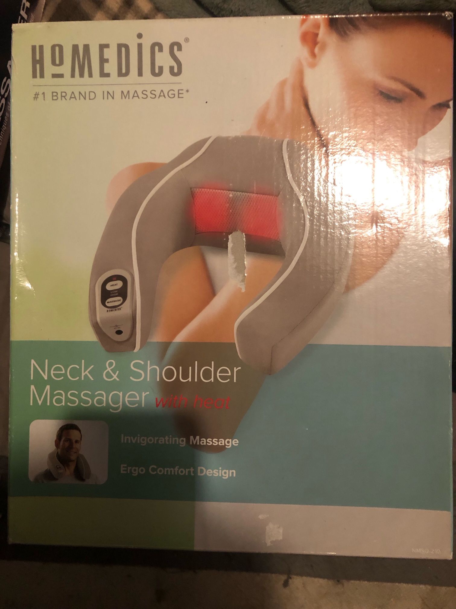 Neck and shoulder massager