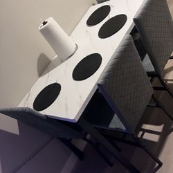 dinning table , marble white.