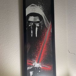 Star Wars Kylo Ren Wall Art