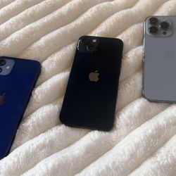iPhone 12 13 13 Pro unlocked $250-$350