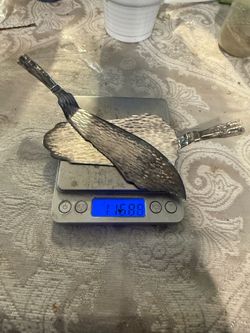 Pure sterling silver at 65% melt value