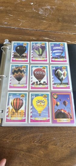 Hot Ballon Cards