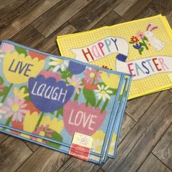 Brand New Beautiful Easter Accent RUGS