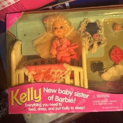 Vintage Barbie Kelly New Baby. Sister Of Babies 