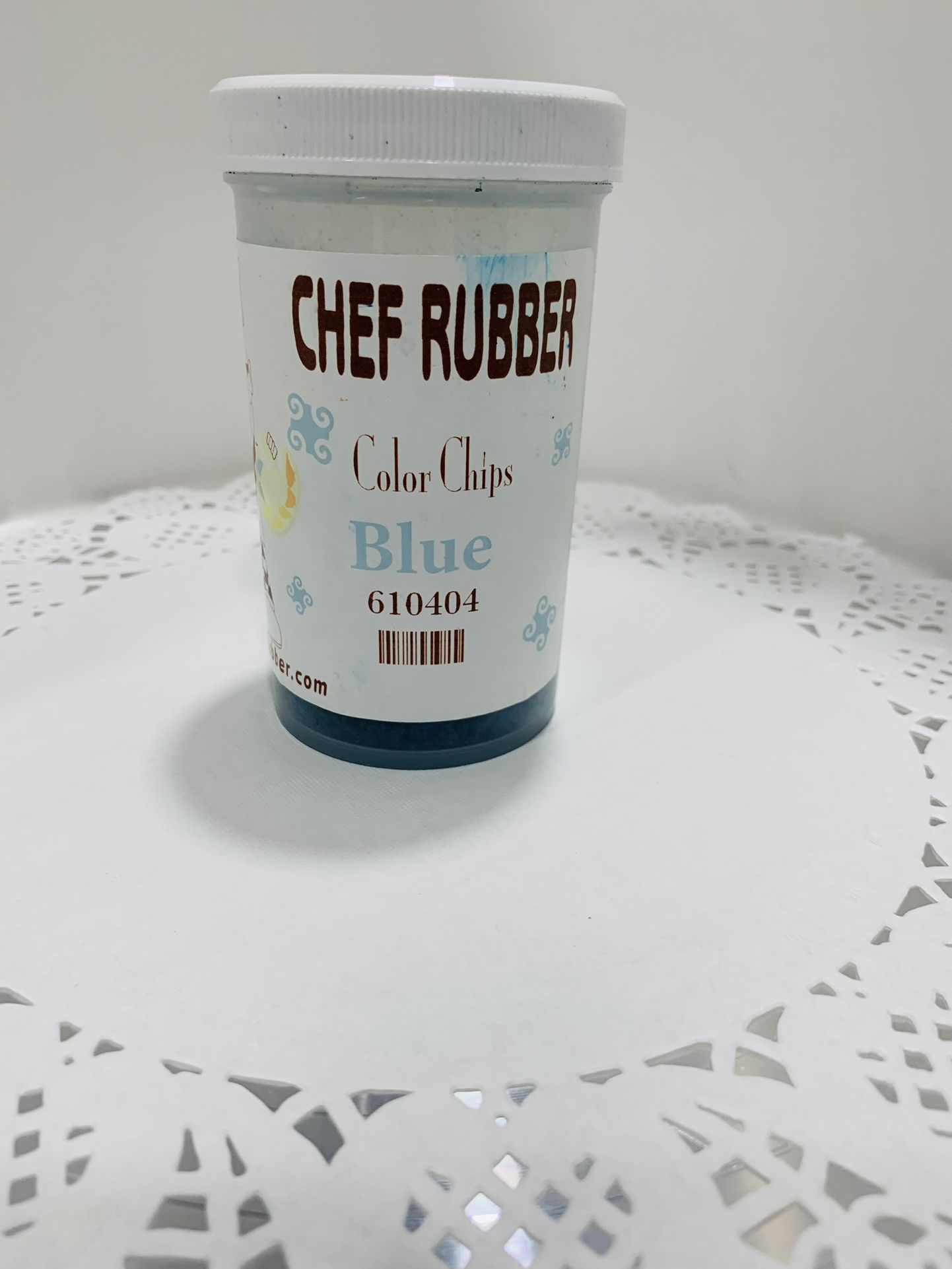 Food Color Chips Blue