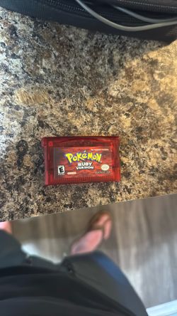 Mint condition Pokémon Ruby Version Loose Cartridge
