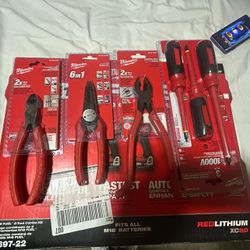 Iron Carbide Edge 6 In1 Pliers Iron Carbide Edger 1000v Insulated Screwdriver Set 