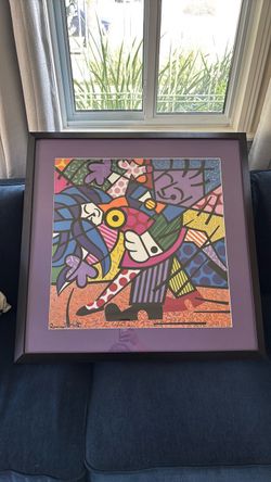 “Dancers” by Romero Britto Print