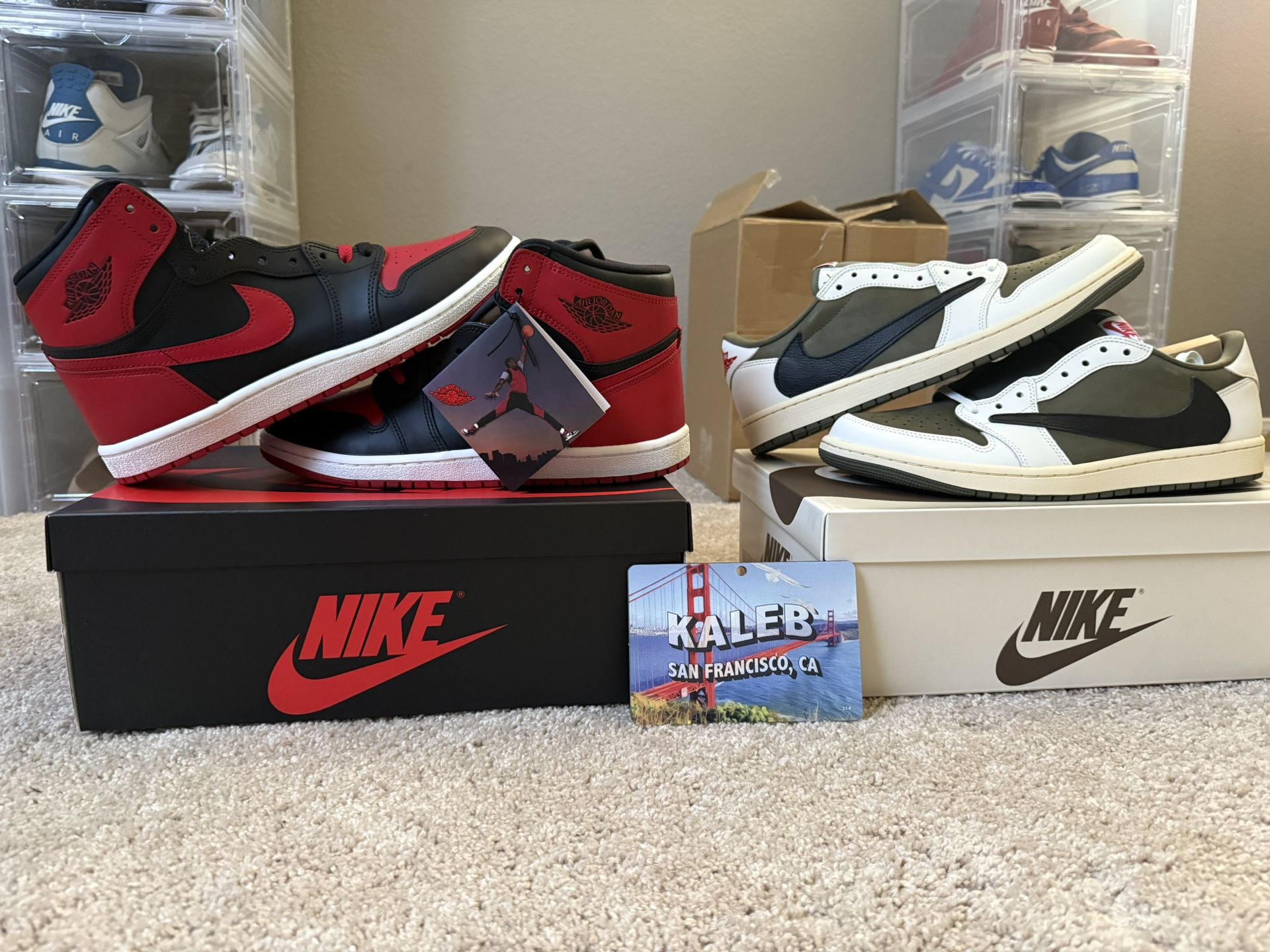 Jordan 1 Travis Scott & Bred