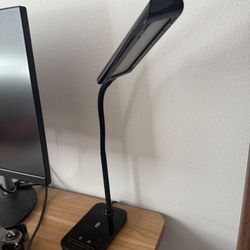 Black Adjustable Desk Lamp