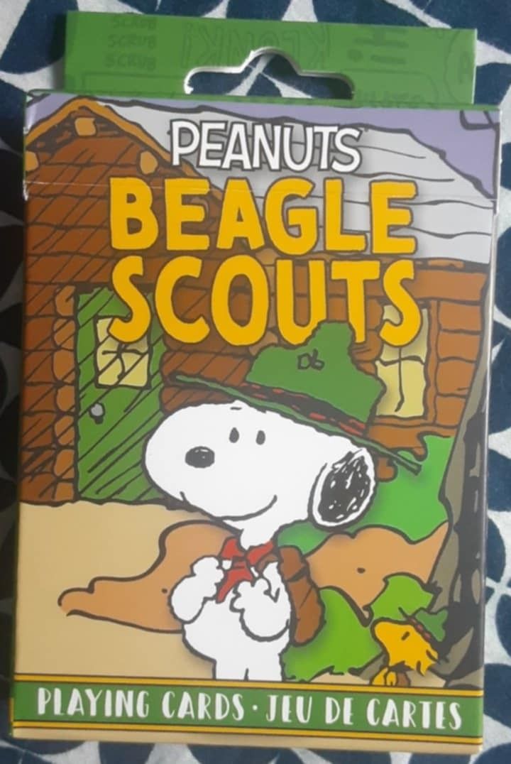 New Peanuts Beagle Scouts Playing Cards