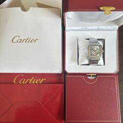 Cartier Santos Skeleton XL