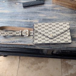 Michael Kors Belted Purse