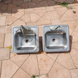 2 Sink 15x15 each $35