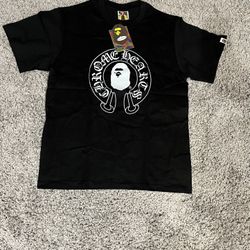 Bape X Chrome Shirt Size Small