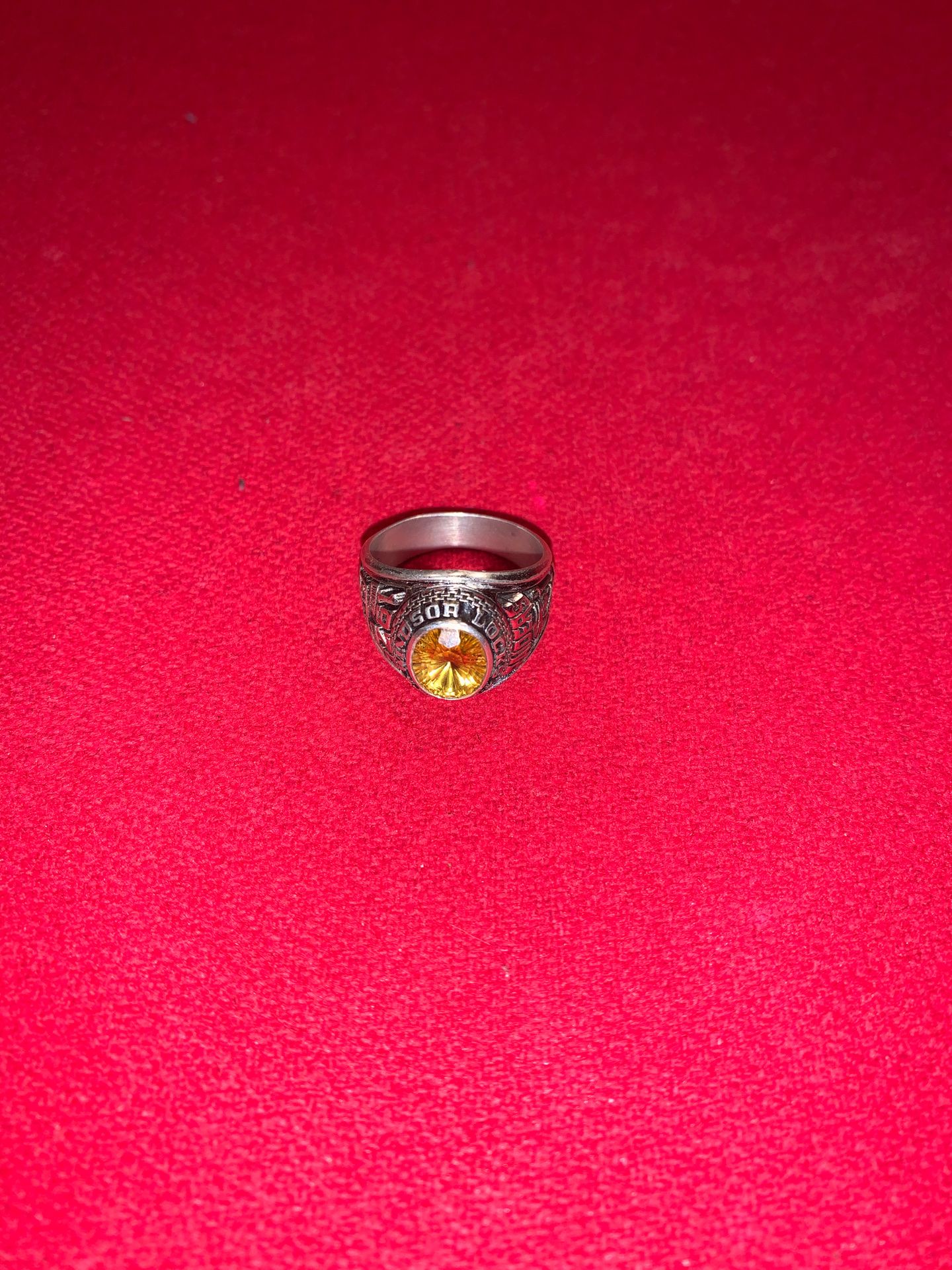 Silver Class Ring 1979