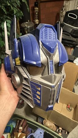 Electronic Optimus prime transformers Costume hat helmet mask