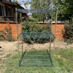 3- Tier Wire Shelf organizer- 42”L x 24”W x 67”H