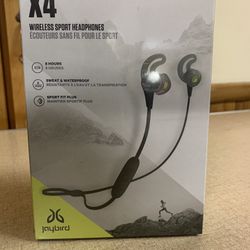 #45 Jaybird X4 Wireless Sport Headphones Sweat And Waterproof