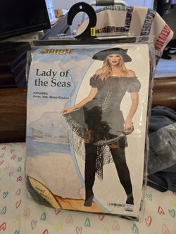 Lady Of The Sea Halloween Costume Medium 8-10