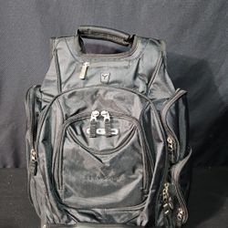 OGIO Tech Specs Metro Street Backpack BLACK with Embroidered Seaboard