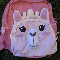 Pink Llama Backpack