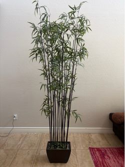 8 ft fake bamboo plant