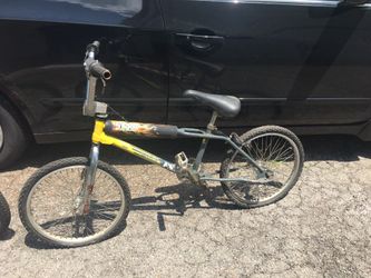 Looking for broken down old bicycles like the one in the above picture