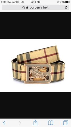 Burberry belt