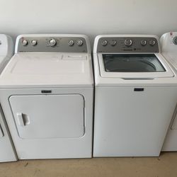 WASHER AND DRYER SET MAYTAG 