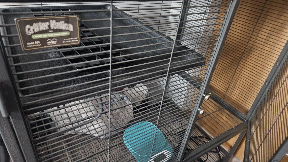 Critter Nation Cage And Accessories For Small Pet