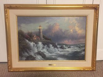 Thomas Kinkade oil painting