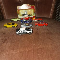Variety Of Collectable Cars 