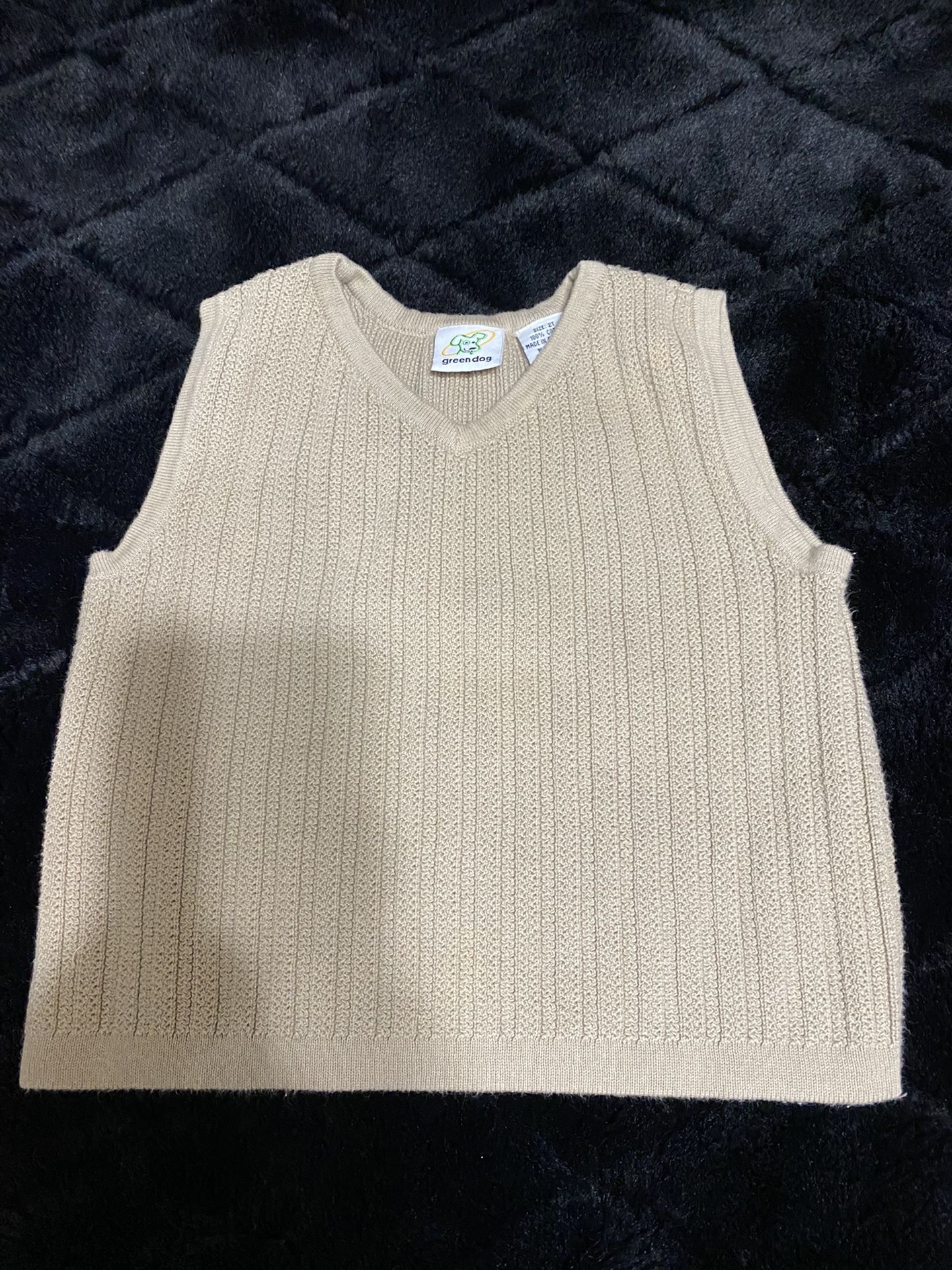 Toddle Sweater Vest USED 