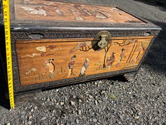 Antique Chinese Painted Chest