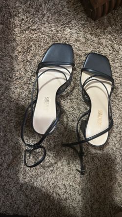 black heels size 7