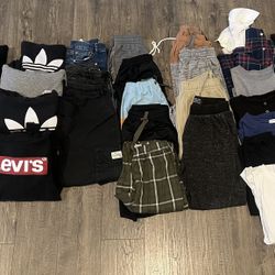 28 Item Clothing Lot, Boy, Size 10-12, 