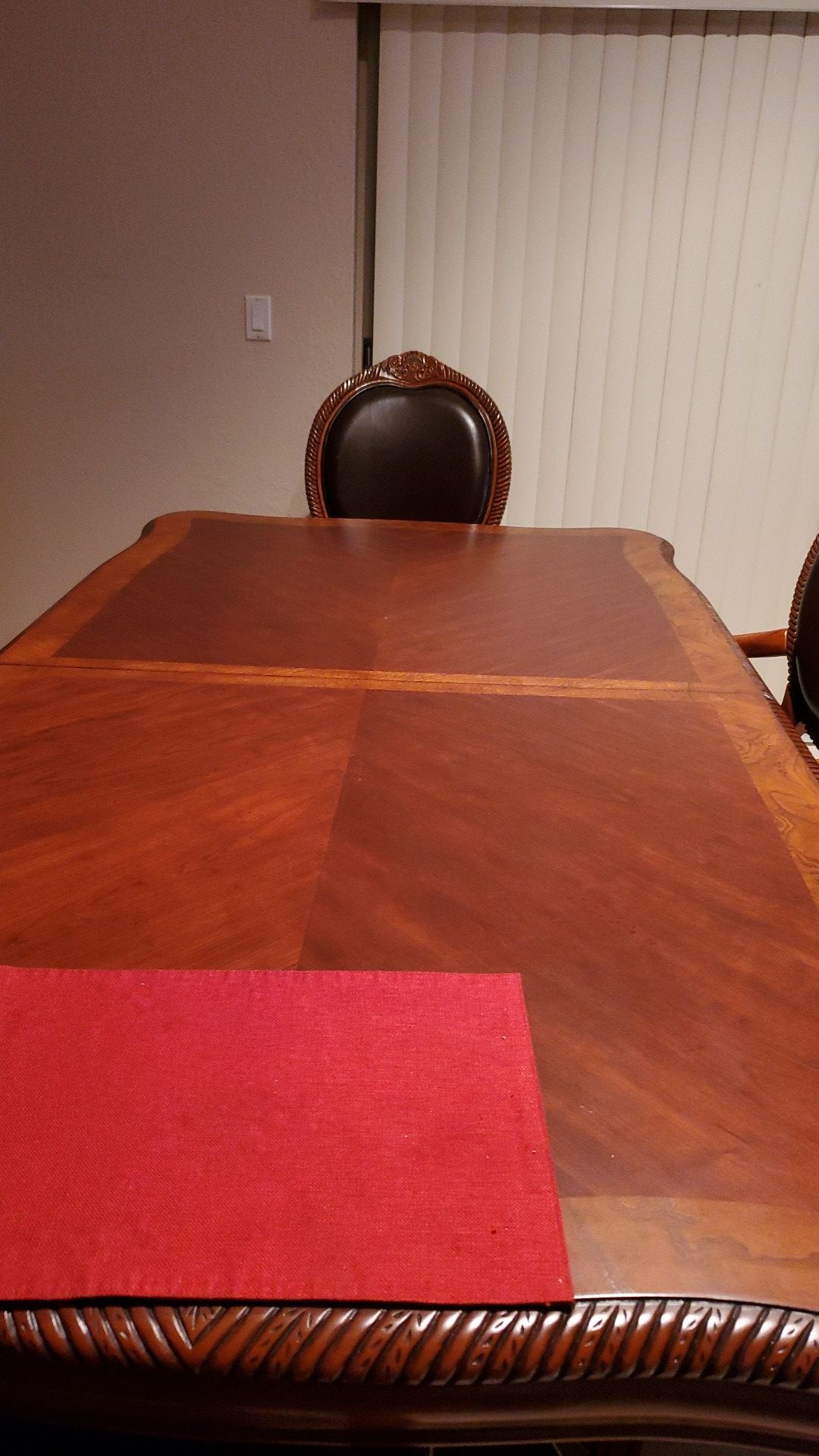Baers Furniture, Wood dining room table with 6 chairs for Sale in Pompano Beach, FL OfferUp