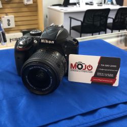 Nikon D3300 24.2 MP DX Camera Kit 18-55mm F/3.5-5.6 G II Pre Owned 
