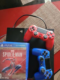 Ps4 For Sale With 2 Controlers And Games