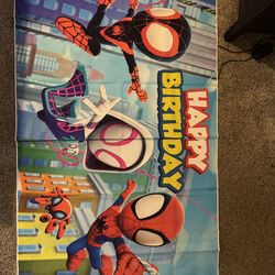 Spidey and his amazing friends birthday decorations