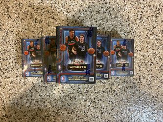 2025-26 Topps Chrome Update Basketball Blaster box