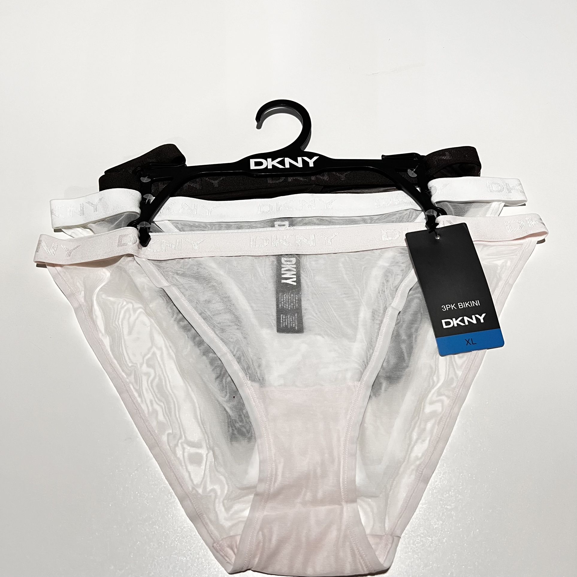 DKNY women’s Bikini 3 Pack Panties size XL