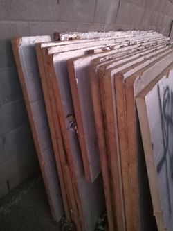 Rigid foam foil backed board $140