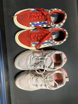 Two Pairs Of Girls Shoes 