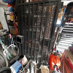 Aluminum Security Gates W/ Box Around Inside Handle 