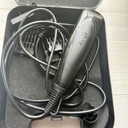 oster hair clippers and visage men’s grooming kit