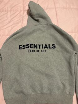 Dark Oatmeal Essential Hoodie Size Medium
