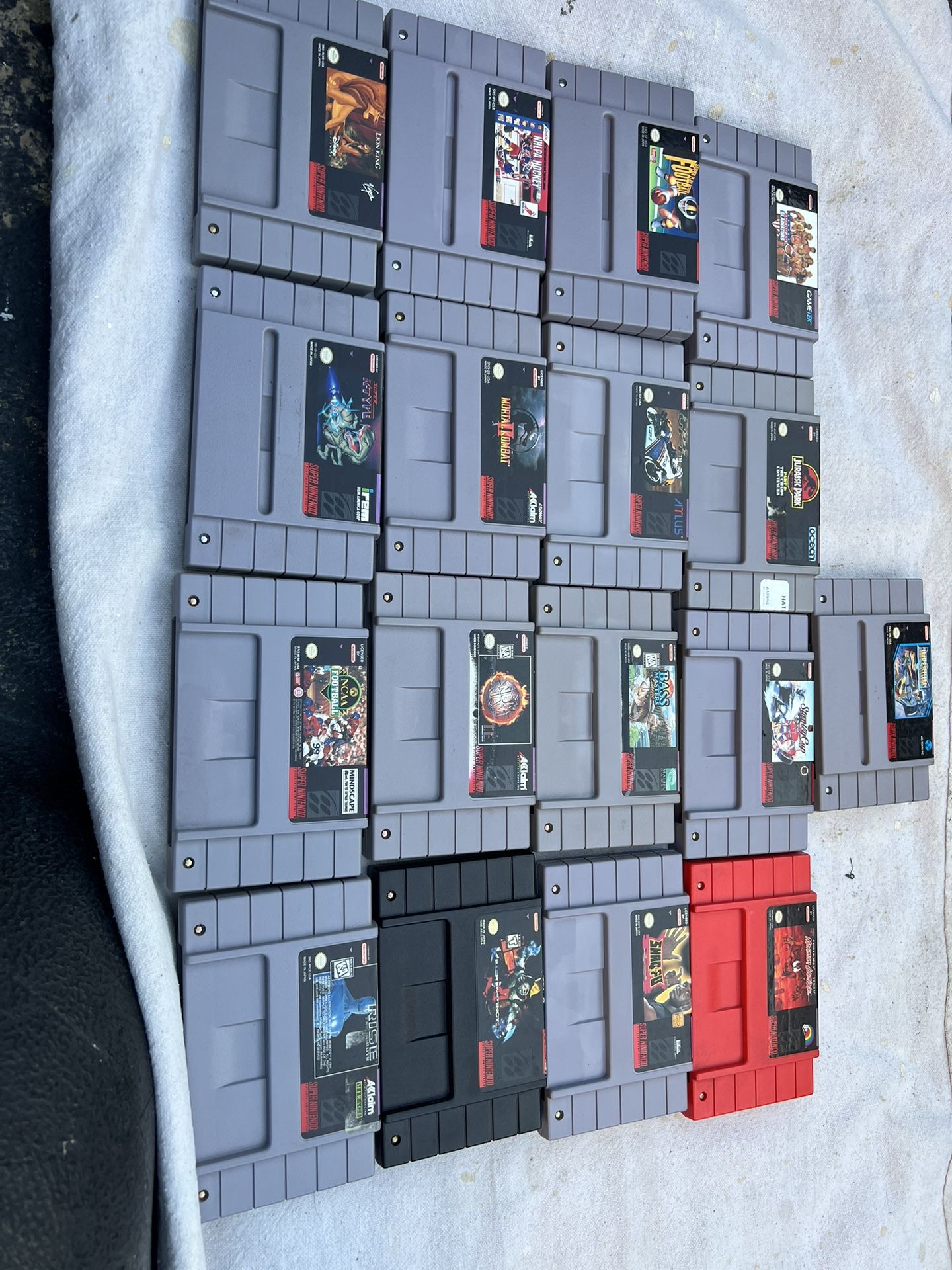 Super Nintendo Games